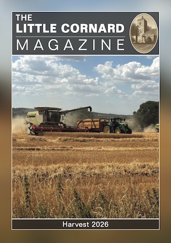 Cover of the Harvest 2026 issue of the Little Cornard Magazine