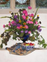 Harvest fair flowers 1