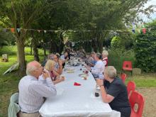 Platinum Jubilee long table