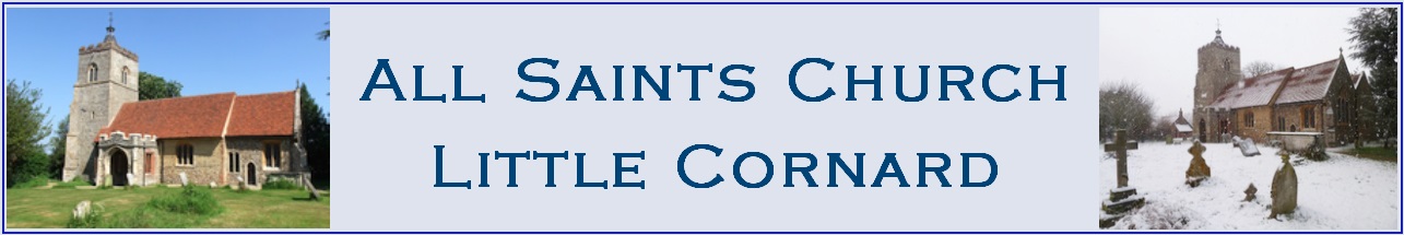 All Saints Church, Little Cornard logo